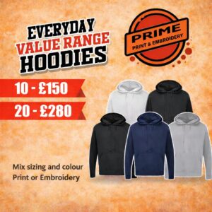 Everyday Value Range Hoodies