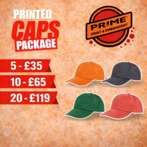 Printed Caps Package